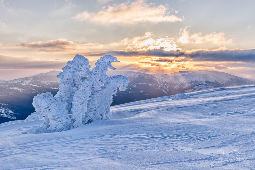 Mountain Winter Sunrise