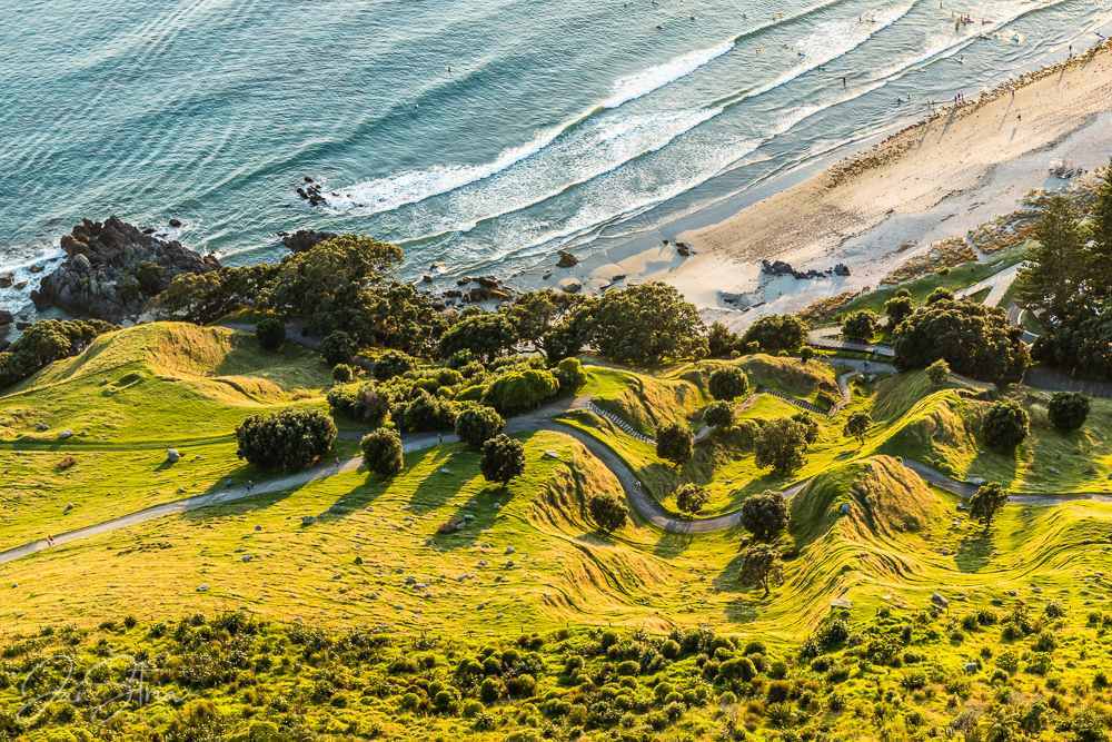 View from Mount Maunganui