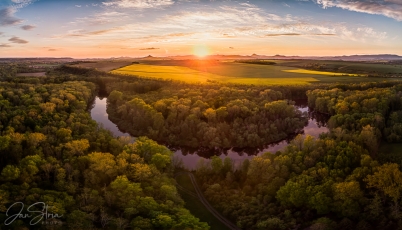 Spring Colorful Sunset